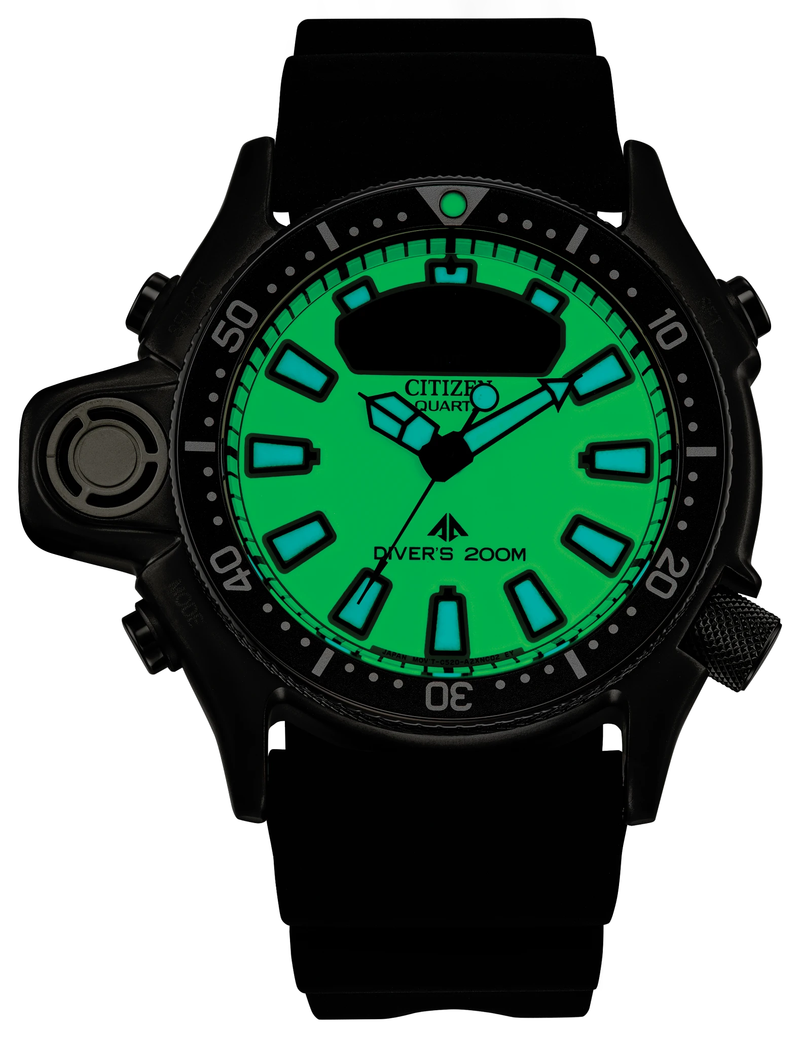 Promaster Aqualand Green Dial Polyurethane Strap JP2007-09W | CITIZEN
